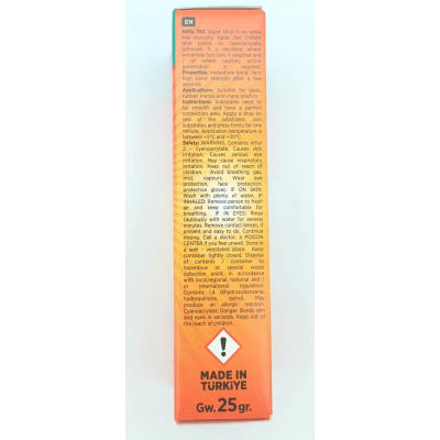 Супер Клей Akfix 702 - 25 Г 