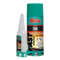 Клей Двухкомпонентный Akfix 705 - 500 Мл + 125 Г
