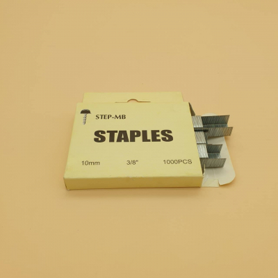 Скобы для строительного степлера 10мм 3/8" STAPLES STEP-MB