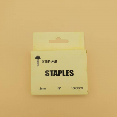 Скобы для строительного степлера 12мм 1/2" STAPLES STEP-MB