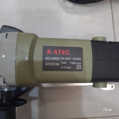 Болгарка Угловая шлифмашина ATEC 125mm, AT.8523B 700W цена в Ташкенте