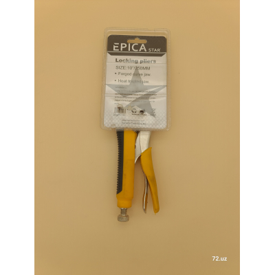 Клещи зажимные с фиксатором Epica star 10"-25см цена в Ташкенте