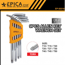 Шестигранники звездочки TORX набор ключей 9pcs
