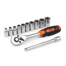 Набор головок 1/4", 4-13 mm, 12 предметов