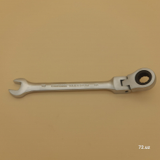 Ключ комбинированный трещоточный шарнирный 10 мм