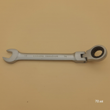 Ключ комбинированный трещоточный шарнирный 14 мм