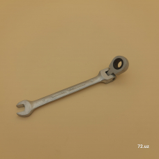 Ключ комбинированный трещоточный шарнирный 8 мм