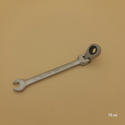 Ключ комбинированный трещоточный шарнирный 8 мм цена в Ташкенте