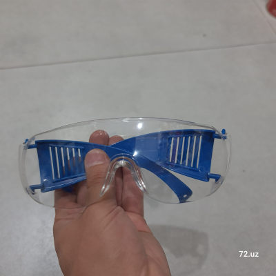 Очки защитные для стройки для болгарки пластиковые цена в Ташкенте