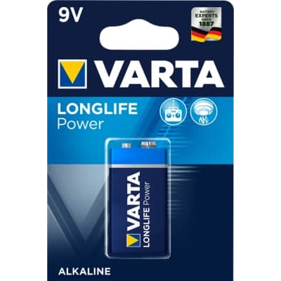 Батарейки VARTA LONGLIFE POWER 9V Крона