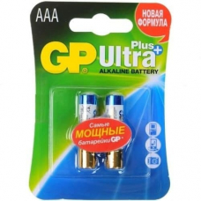 Батарейки GP ULTRA PLUS AAA ( уп - 2 шт)