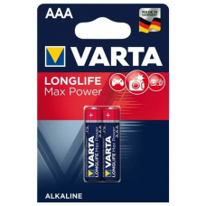 Батарейки VARTA LONGLIFE MAX POWER AAA ( уп 2 шт)