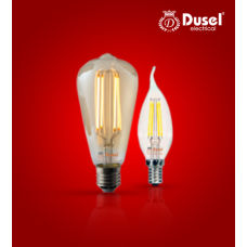 Филаментная лед лампа Dusel 4W E14