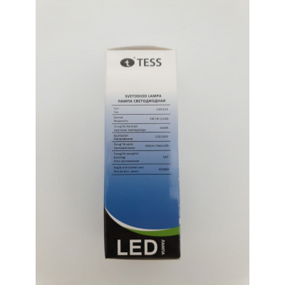 Tess C30 5w 6500K E14 светодиодная лампа