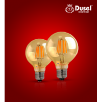 Филаментная лед лампа Dusel HL-F80-6W E27