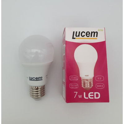 Lucem 7w 6500K E27 