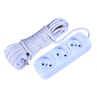 Удлинитель 10м Dusel 220-250V 16А