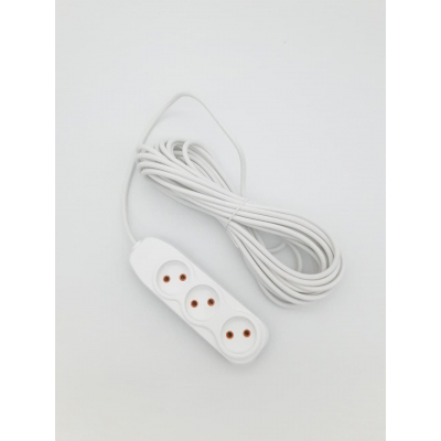 3 Гнезда Удлинитель 10М без заземления  Nilson 43130010