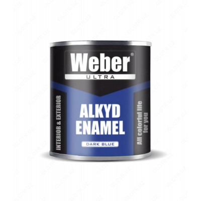 WEBER Синий 0,9 КГ Алкидная краска 