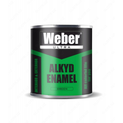 WEBER Зеленый 2,7 КГ Алкидная краска 