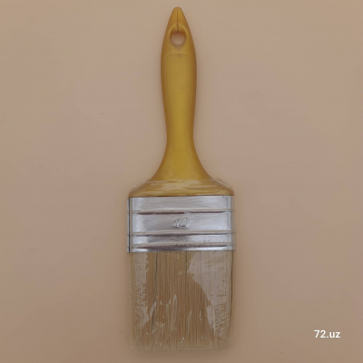 Кисточка для водных и масляных красок Polisan Золотой 70мм размер 3 цена в Ташкенте