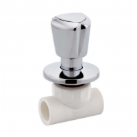 PPR Вентиль Хромированный Ø 25 * 3/4 "KAS"