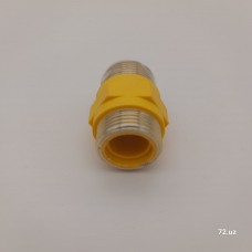 Вставка диэлектрическая 3/4" НР/НР Адаптер защита электр для Газового котла