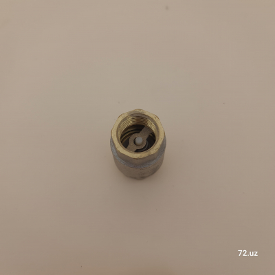 Обратный клапан с пластиковым механизмом  Ø 15 цена в Ташкенте