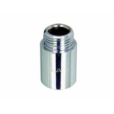 удлинитель хромированный Ø1/2" В/Р - Н/Р x 1см  "KAS"