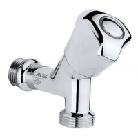 Одинарный кран c резьбовым концом Ø 1/2" на 3/4"  Piramit Washbasin Tap 9211103 "KAS"