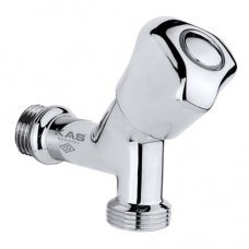 Одинарный кран c резьбовым концом Ø 1/2" на 3/4"  Piramit Washbasin Tap 9211103 "KAS"